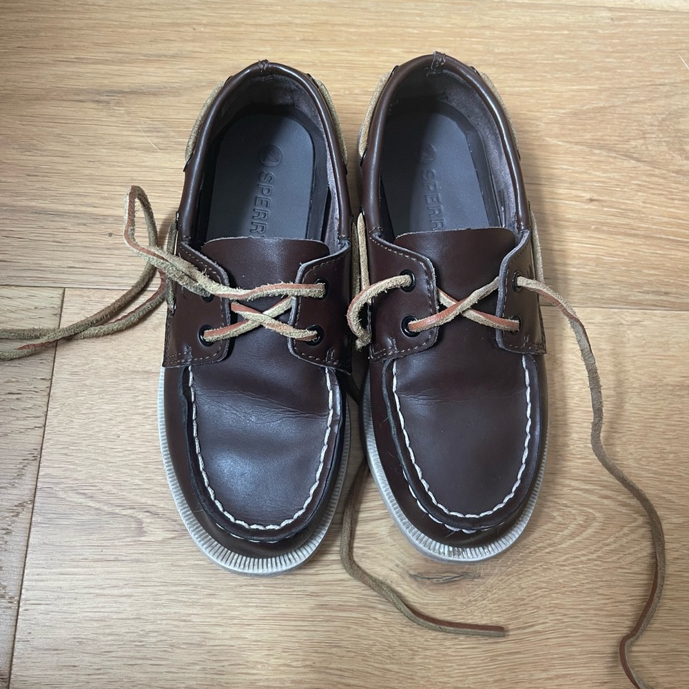 Boys Sperry Boat Shoes Size 12.5